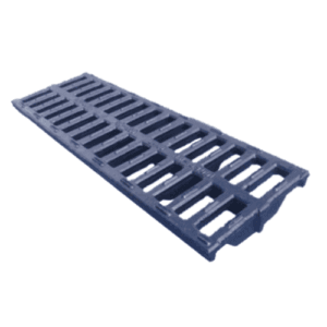 Continuous gully grating